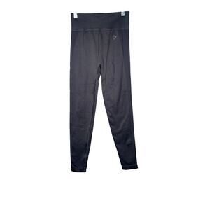 Gymshark High-Waisted Flex Leggings Womens Medium Black Training Running